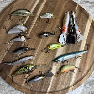 Vintage Fishing Lure Lot, Many Different Types- Lot -15 - Picture 1 of 24