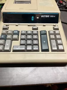 Victor 1560-4 Ribbon Calculator Black/Red Print - Picture 1 of 4
