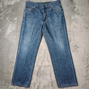 Tommy Bahama Denim Jeans Mens 34x30 Fits 32x29 Blue Classic Fit 5-Pocket Tencel - Picture 1 of 18