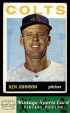1964 Topps - Ken Johnson - #158  Houston Colt .45s