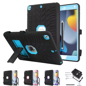 Funda resistente a prueba de golpes resistente con soporte para iPad 9.ª/8.ª/7.ª generación de 10,2 pulgadas - Imagen 1 de 22