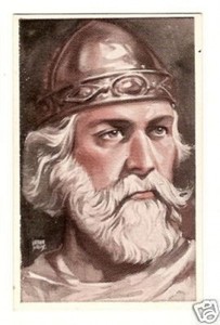 Alfred The Great . Vintage Australian Card   #5