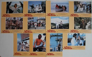 Tommy Lee Jones Nate and Hayes lobby card set Michael O'Keefe Jenny Seagrove