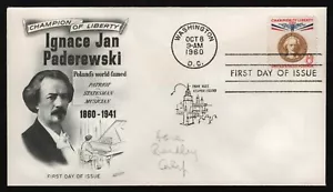 #1160 8c Ignacy Paderewski, Fleetwood-Addressed FDC **ANY 5=FREE SHIPPING** - Picture 1 of 1