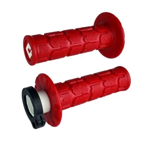 ODI V2 Rogue Lock-On Grips Grips Rogue MX Dirt Bike Lock-On - Red - Picture 1 of 1
