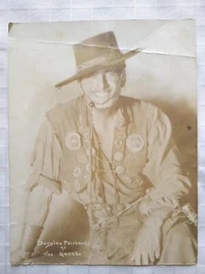 Douglas Fairbanks as The Gaucho Studio Real Photograph 1927 Silent Movie 8 x 6” - Picture 1 of 7