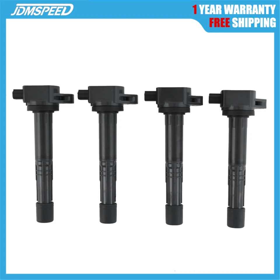 4x Ignition Coil Pack Fit For 08-15 Honda Accord CRV Civic 2.4L L4 UF602 C1662 - Image 1 of 4