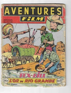 AVENTURES FILM N° 21 ( TEX BILL ) - MELLIES- AR TIMA 1954 - Picture 1 of 1