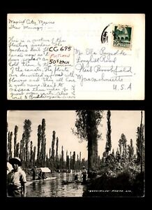 Carte postale Mayfairstamps Mexique West Brookfield MA bateaux aac_46169