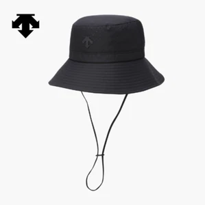 NEW DESCENTE GOLF Men's Lightweight Bucket Hats BLACK DQ12MFCP31 - Picture 1 of 9