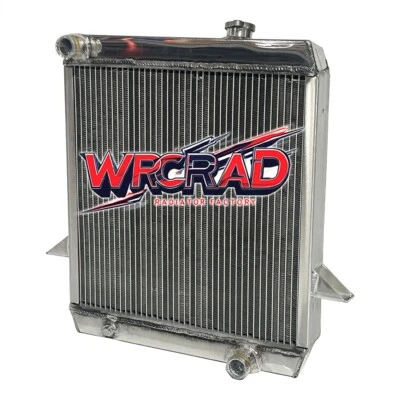 2ROW Aluminum Radiator For Triumph TR250 1967-1968 / TR6 1969-1974 1971 1973 MT - Image 1 of 4