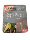 Uno - Harry Potter Themed New Sealed 2018 Mattel Special Card Game In Metal Tin