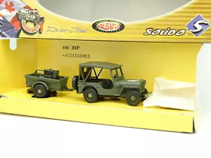Solido Military 1/43 - jeep + Accessories 6145 - Picture 1 of 1