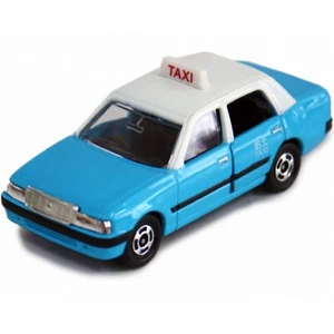 New Takara Tomy Tomica Toyota Crown Comfort Hong Kong Lautau Island Taxi Blue - Picture 1 of 1