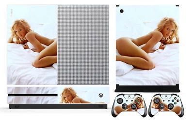 Lady 209 Vinyl Cover Skin Sticker for Xbox One S (Slim) & 2 controller skins - Image 1 of 2