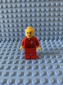 Lego Red Soccer Player 9 - Picture 1 of 6