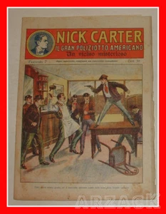 NICK CARTER 7 Nerbini 1923 IL GRAN POLIZIOTTO AMERICANO Racconto Completo - Imagen 1 de 1