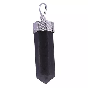 Grey Aventurine Pencil Pendant - Picture 1 of 6