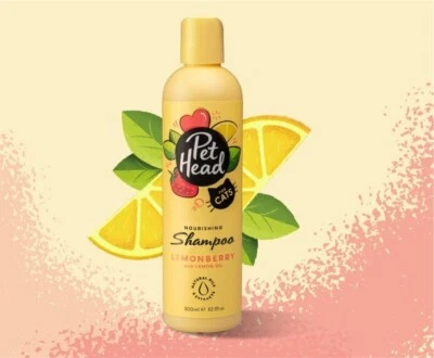 Pet Head Felin' Good  Nourishing Shampoo for Cats -Lemonberry  300ml - image 1 of 3