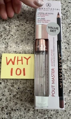 Anastasia B. H. Pout Master Sculpted Lip Gloss & Pencil Duo MALT FULL SIZE $29 - Image 1 of 4