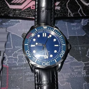 Men's 46mm diving Watch, NH35, Sapphire, 904L Stainless, 6 o'clock date... 007 - Picture 1 of 12