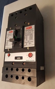 Nice ABB 400 Amp 3 Poli Tipo JS 30kA @480V Interruttore - Foto 1 di 8