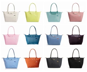 NWT Longchamp Le Pliage Club Medium Small Nylon Shoulder Tote 2605 MANY Colors - Picture 1 of 274