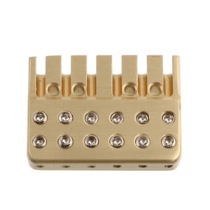 Guitar Brass Locking Nut String Lock for 6 String Headless Guitar - Picture 1 of 7
