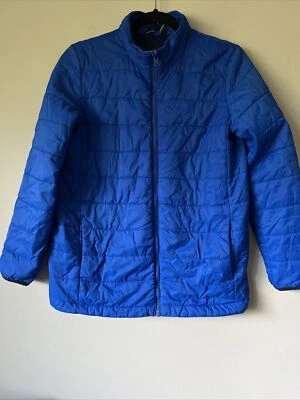 Lands End Niños Talla XL 14-16 Chaqueta Ligera Embalable Abrigo Azul Real Niños Foto 1 de 4