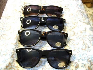 Men's Sunglasses Retro Look Dark Classic Wayfare Style Women's Sunglasses 6009SD - Picture 1 of 15