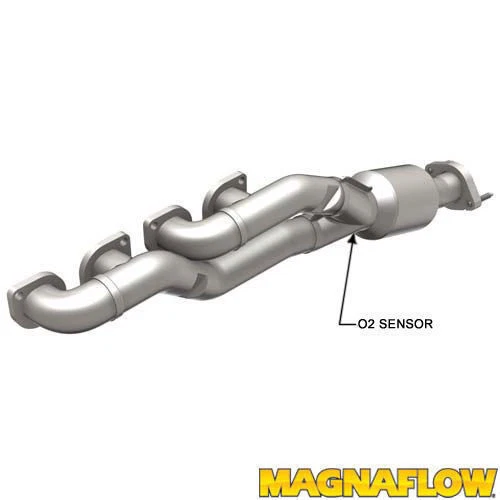 BMW 740i 740il 1999-2003 4,4 colector Magnaflow convertidor catalítico de ajuste directo Foto 1 de 1