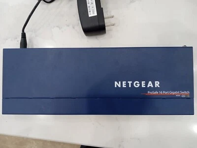 Netgear Prosafe GS116 16 Port Gigabit Switch L691 - Image 1 of 4