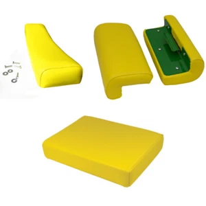 One New Back Cushion Seat Cushion Arm Rest Cushion Set Fits John Deere 520 530 - Picture 1 of 5