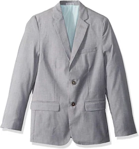 NEW w Tags Calvin Klein Boys Young Men Suit Blazer Easter Separate Light Grey 14 - Picture 1 of 1