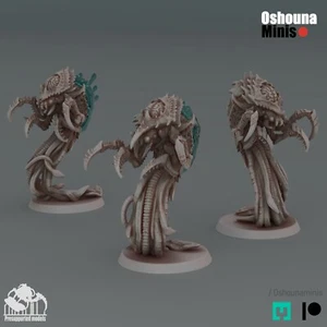 Wargaming Miniatures Mindeater Jellyfish 2.0 Oshounminis grimdark - OPR - 5E - Bild 1 von 3