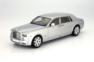 New Kyosho Rolls Royce Phamtom EWB 2012 1:18 Model Car Silver KS08841S KidBX - Foto 1 di 5