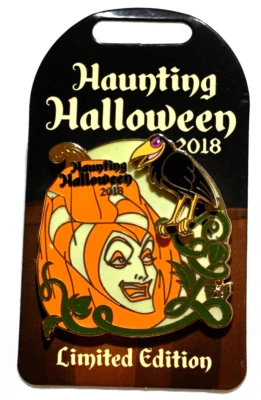 Prendedor Maléfica y Diablo La Bella Durmiente Embrujante Halloween 2018 Edición Limitada Foto 1 de 4