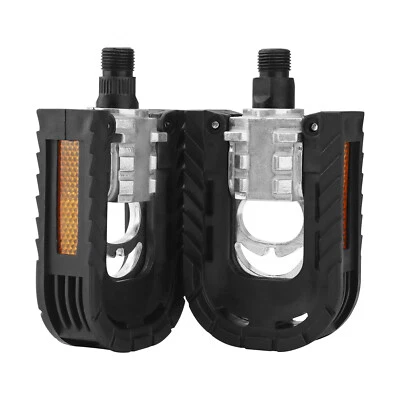 2 peças pedais de bicicleta dobráveis bicicleta de estrada MTB liga de alumínio antiderrapante rolamento selado - Imagem 1 de 4