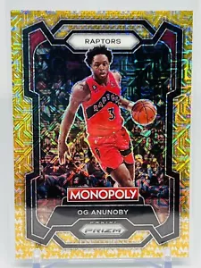 2023-24 Prizm Monopoly OG Anunoby Gold Money Shimmer #320/500 #83 Raptors Knicks - Bild 1 von 3