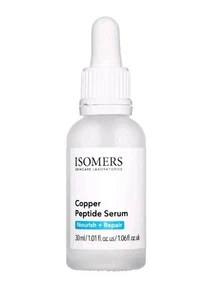 Isomers Skincare Copper Peptide Serum 1.01 Fl. Oz. -NEW SEALED - Picture 1 of 5