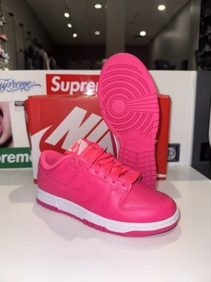 Nike Dunk Low “Hyper Pink” (W) Talla 6.5 Mujer/5y DZ5196 600 NUEVO Envío Rápido DS Foto 1 de 4