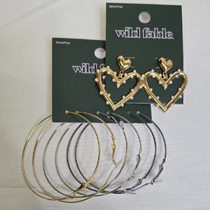 Wild Fable Ohrring Set, 4 Paar, Neu - Bild 1 von 7