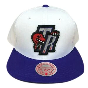 Mitchell & Ness Blanco/Púrpura NBA Toronto Raptors HWC Núcleo Snapback Básico - OSFA Foto 1 de 1