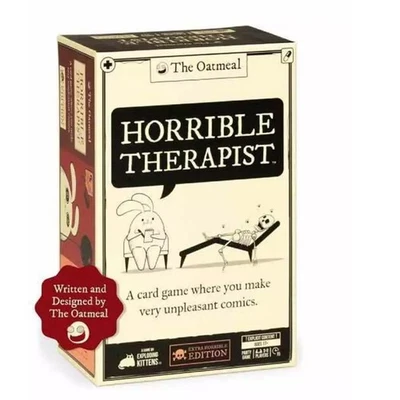 Exploding Horrible Therapist Card Game Kittens Fun Family-Adults&Ages--17+ Party - Image 1 of 4