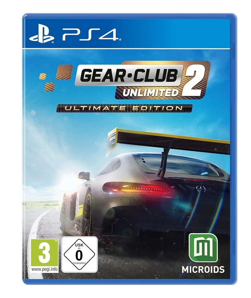 Gear Club Unlimited 2 (Ultimate Edition) PS4 PlayStation 4 NEU OVP *Blitzversand