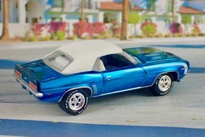 1969 Chevrolet 5.7L V8 Camaro SS/RS Rally Sport Convertible Maßstab 1:64 Ltd Edt W - Bild 1 von 5