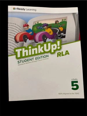 Think Up! RLA Level 5 Aligned To TEKS Student Workbook NEW 2022 - Image 1 of 4