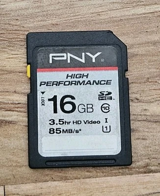 PNY Technologies 16GB High Performance Memory Card Pulled From A NINTENDO WII - Image 1 of 4