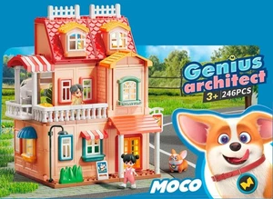 Classic 3-Floor Doll House With Accessories & Warm Light, Big Gift Toy For Kids - Picture 1 of 8