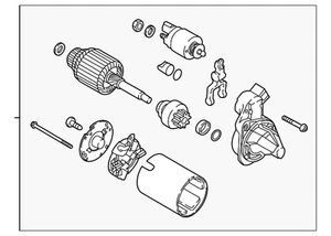 Genuine Hyundai Starter 36100-2B510 - Picture 1 of 2